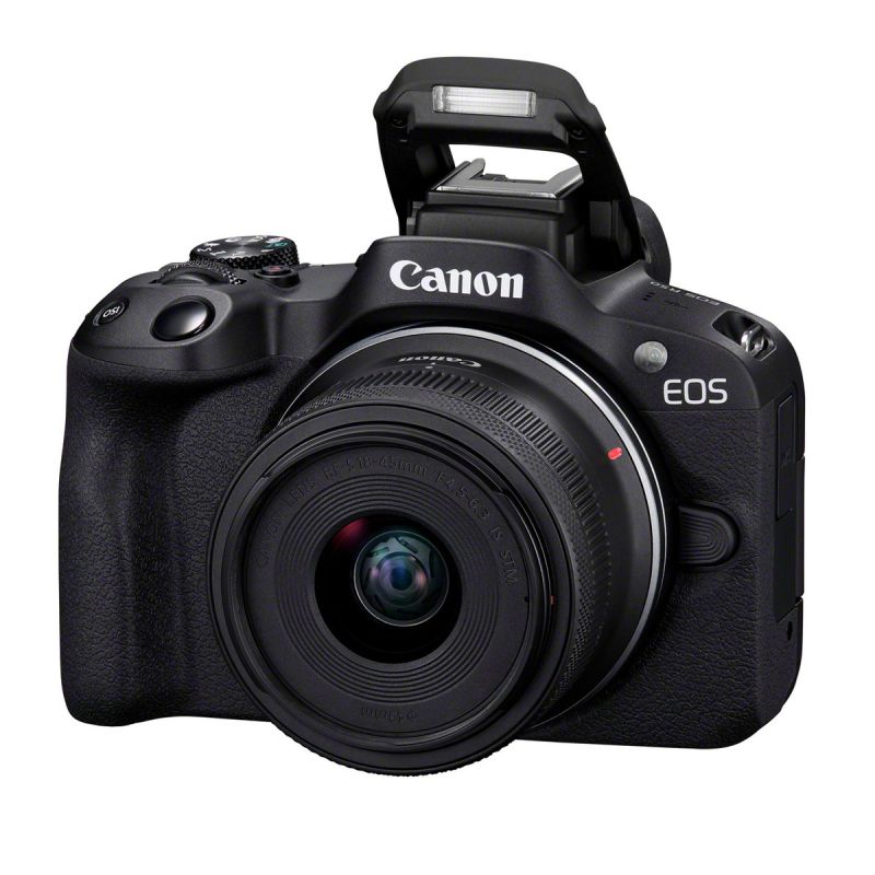 Canon EOS R50 (Black) + Canon RF-S 18-45mm f/4.5-6.3 IS STM
