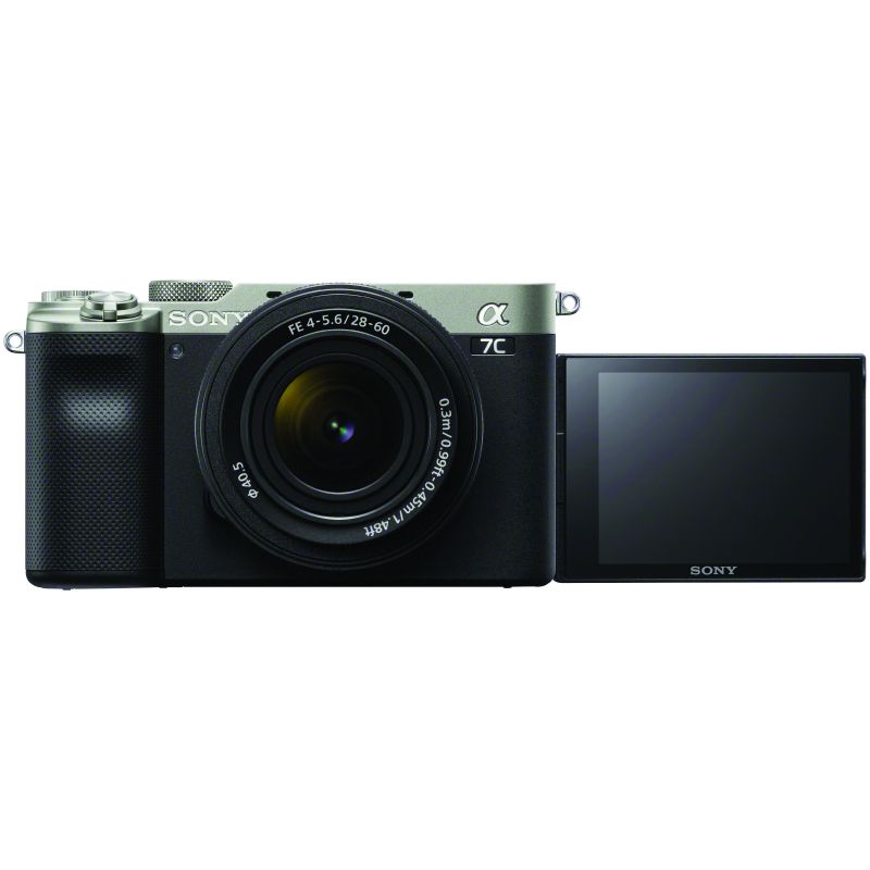 Sony Alpha 7C Silver + Sony FE 28–60mm f/4–5.6