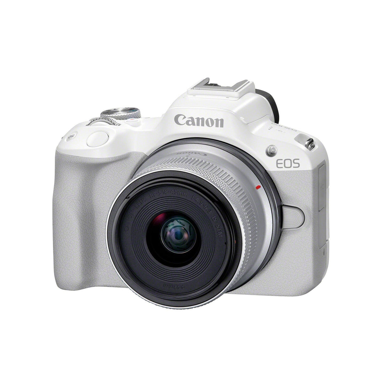 Canon EOS R50 (White) + RF-S 18-45mm F4.5-6.3 IS STM