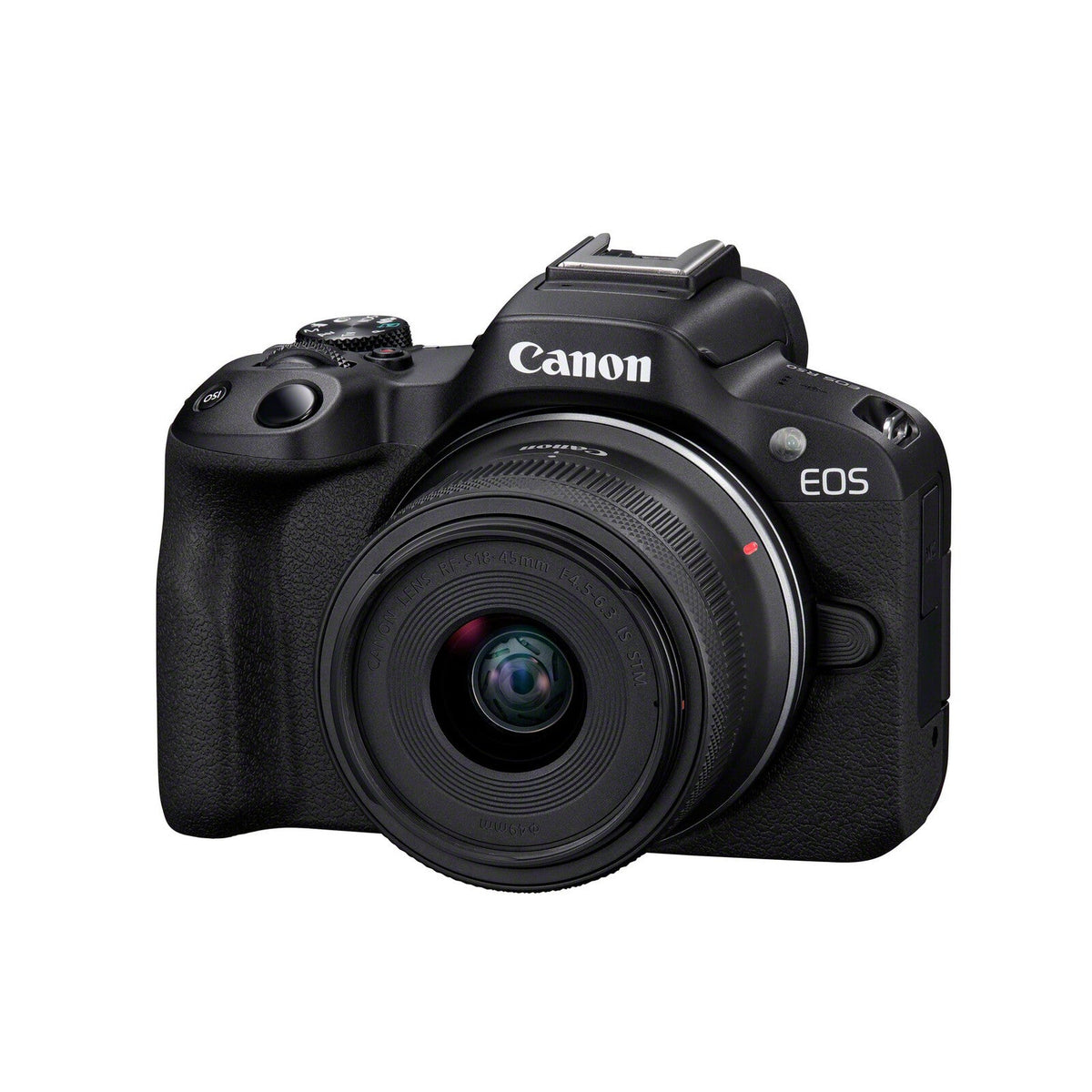 Canon EOS R50 (Black) + RF-S 18-45mm IS STM Creator Kit