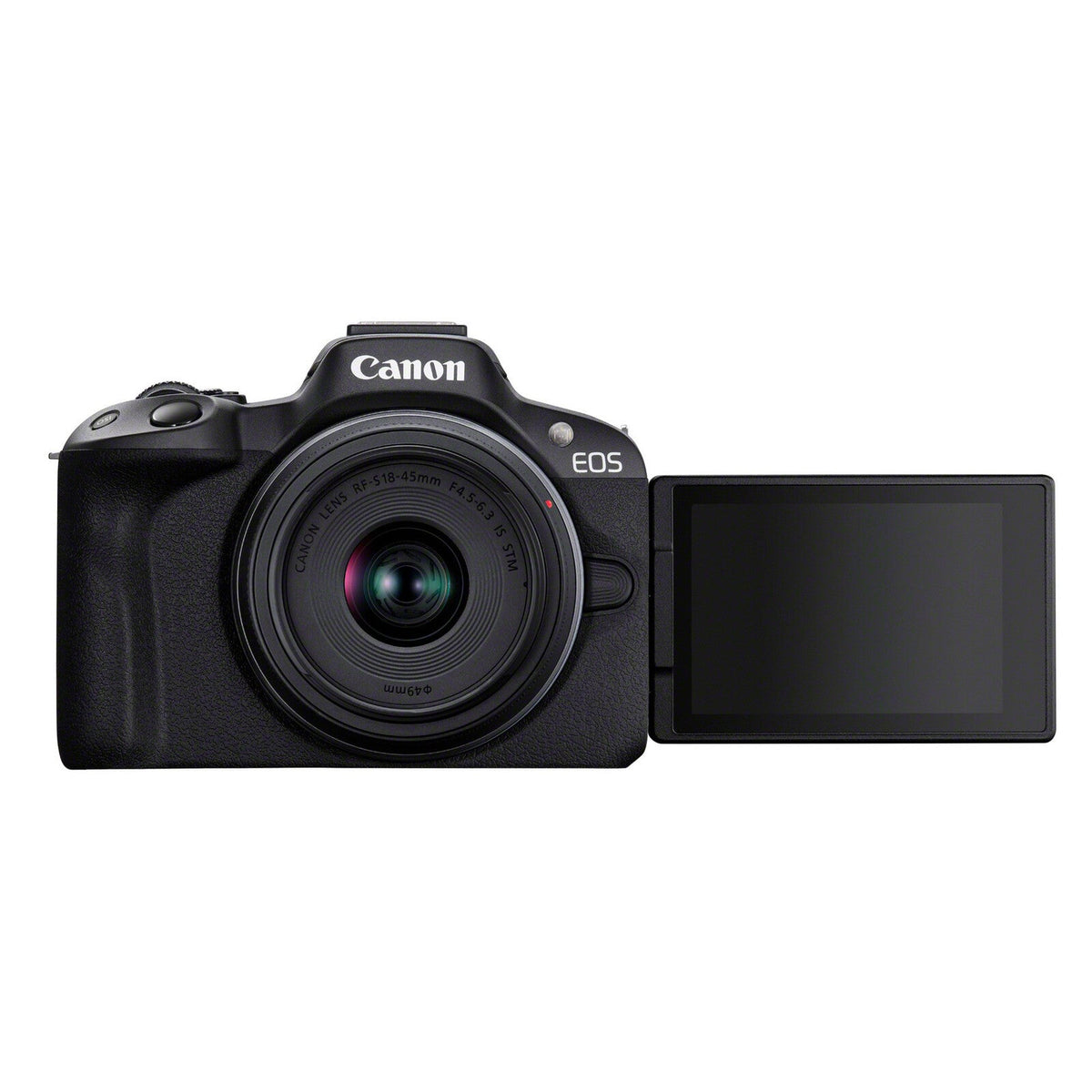 Canon EOS R50 (Black) + RF-S 18-45mm IS STM Creator Kit