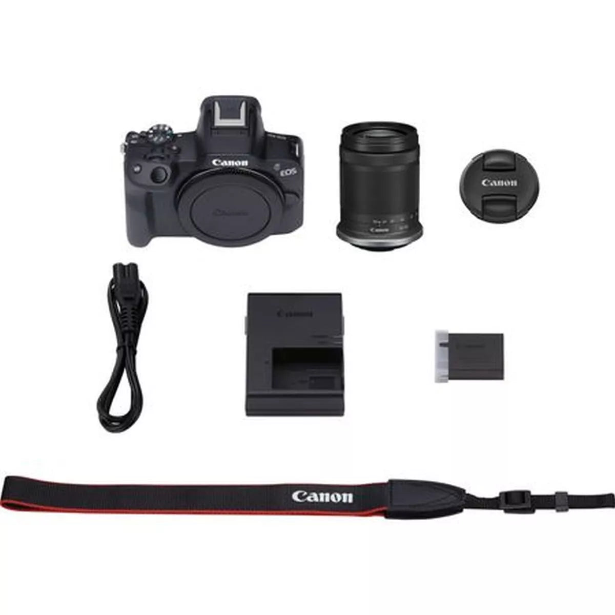 Canon EOS R50 (black) + RF-S 18-150 mm f/3.5-6.3 IS STM